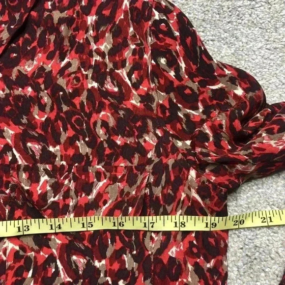 Equipment Button Down Shirt Long Sleeves Collared - Picture 2 of 11